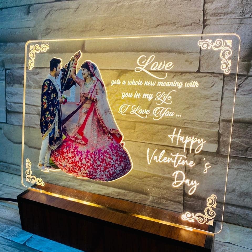 ACRYLIC LED PHOTO LAMP