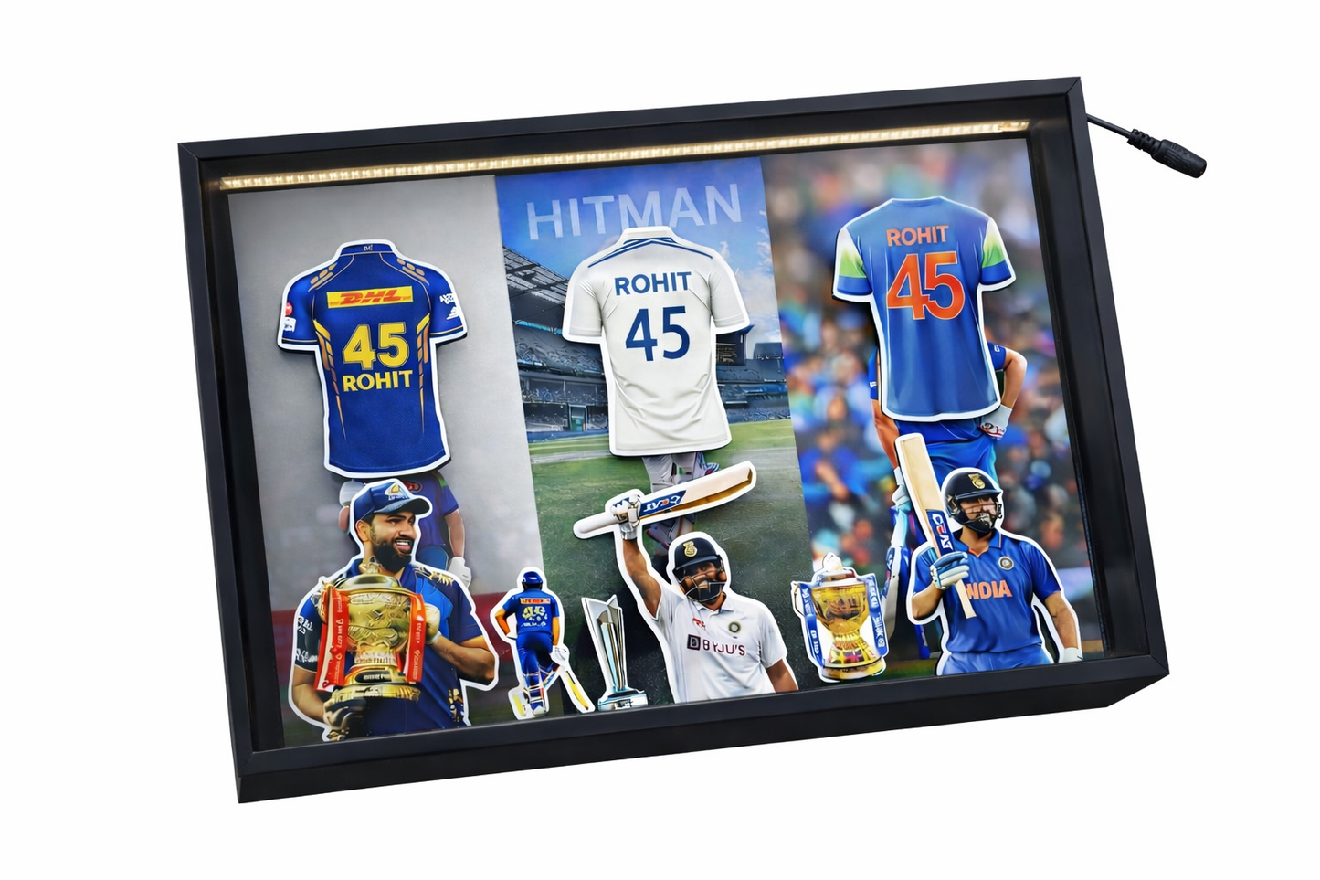 Rohit Sharma – The HITMAN Miniature