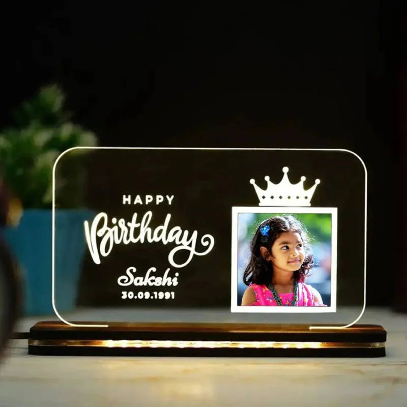 BIRTHDAY ACRYLIC PHOTO LAMP