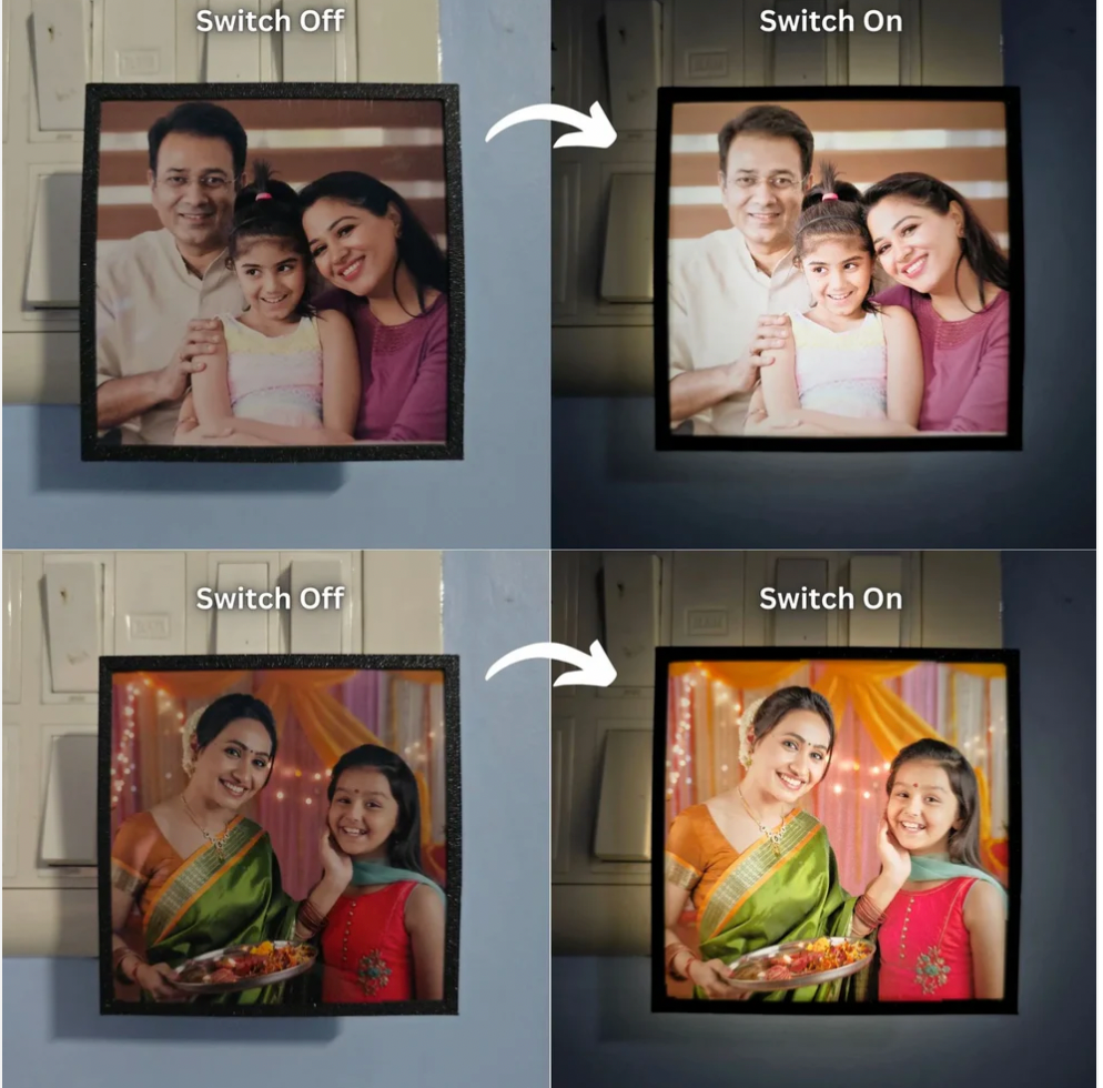 PERSONALISED PHOTO NIGHT LAMP ❤️