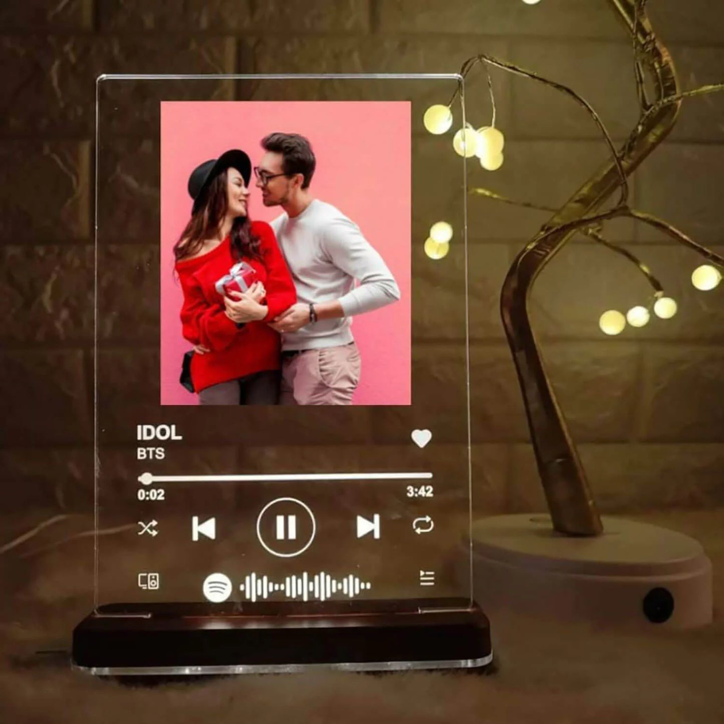 SPOTIFY ACRYLIC LED PHOTO LAMP