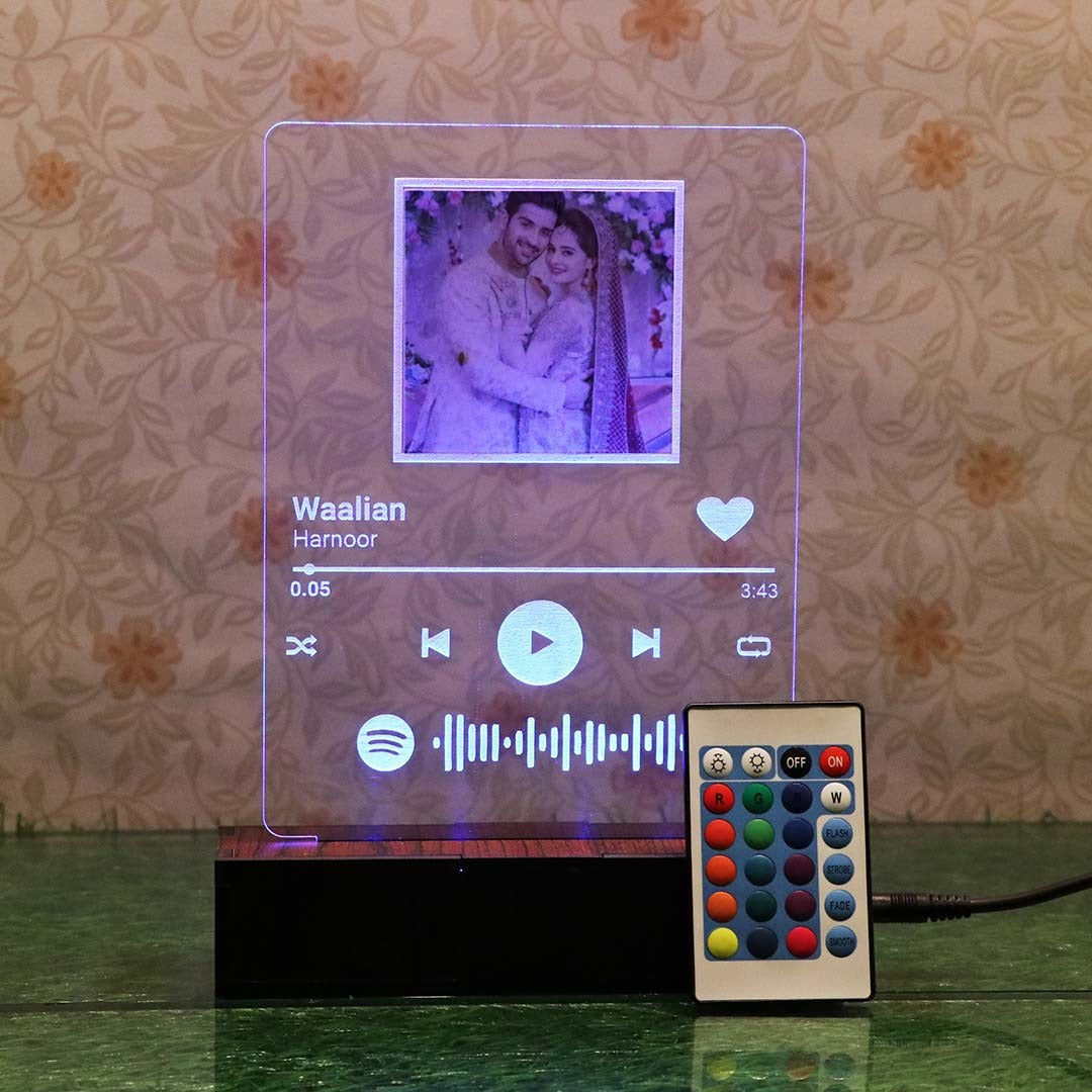 SPOTIFY PHOTO LAMP - MULTICOLOR