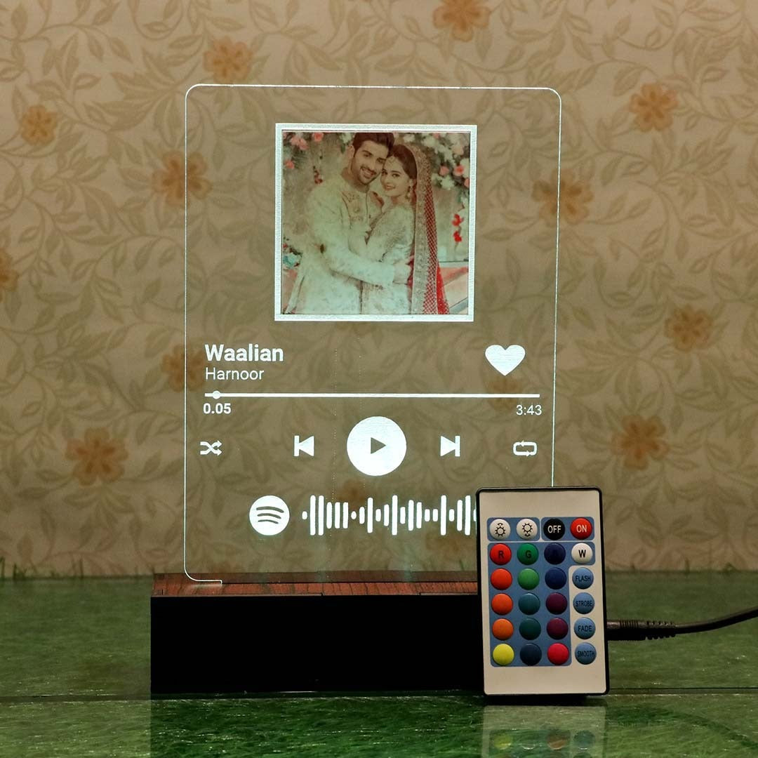 SPOTIFY PHOTO LAMP - MULTICOLOR