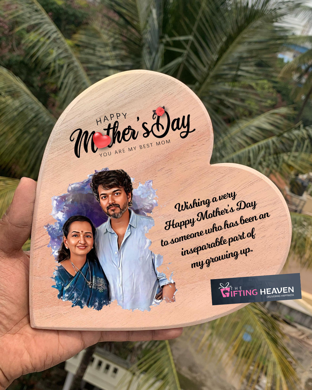 👩 Mother’s Day Special Wooden Frame 👩