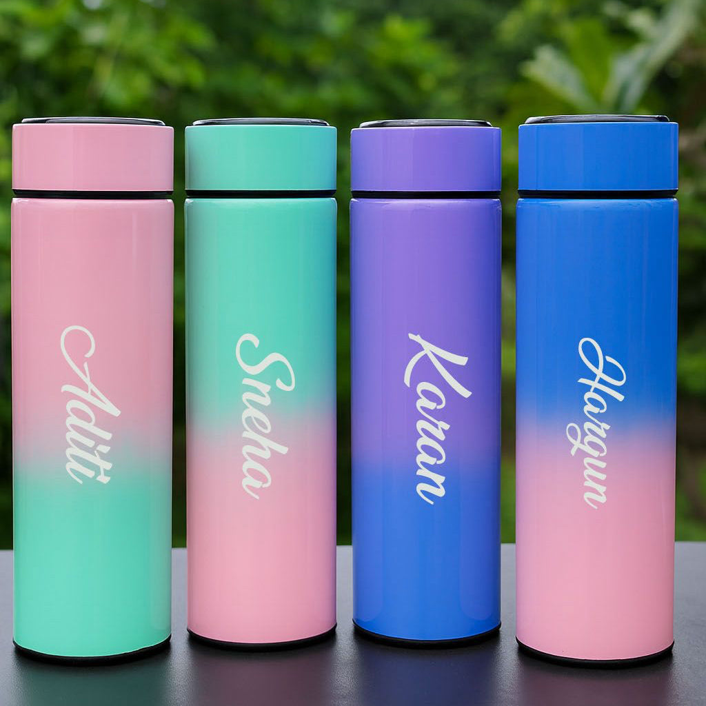 🎁 Multicolour Temperature Flask (100% off)