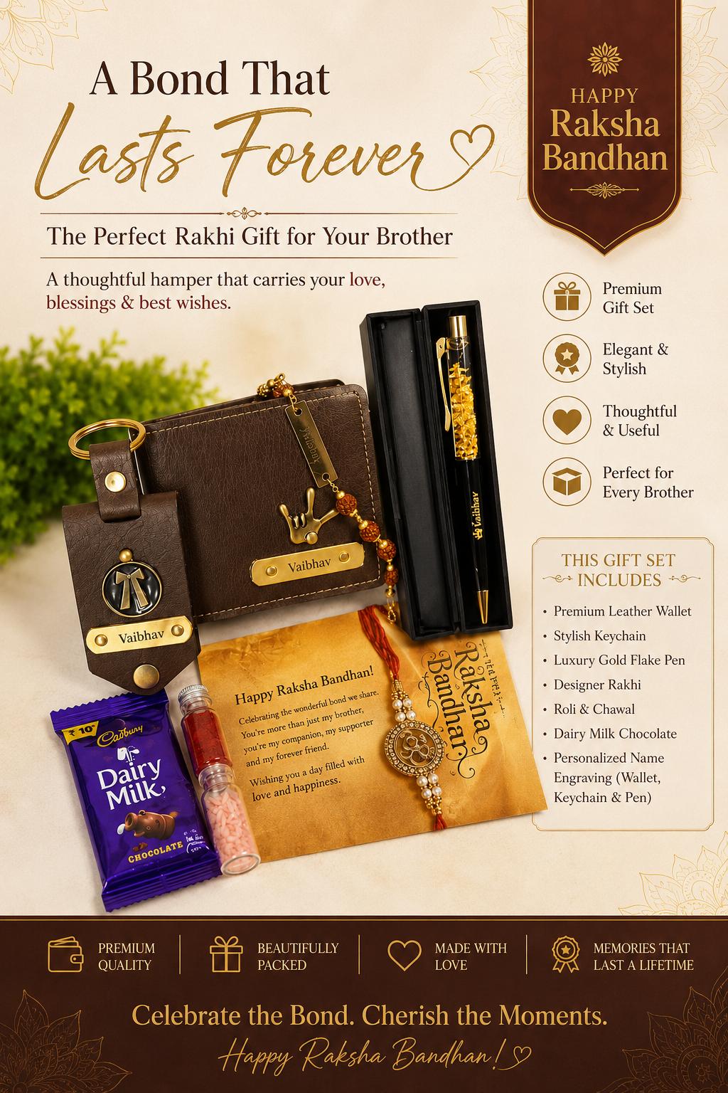 Premium personalized gift set