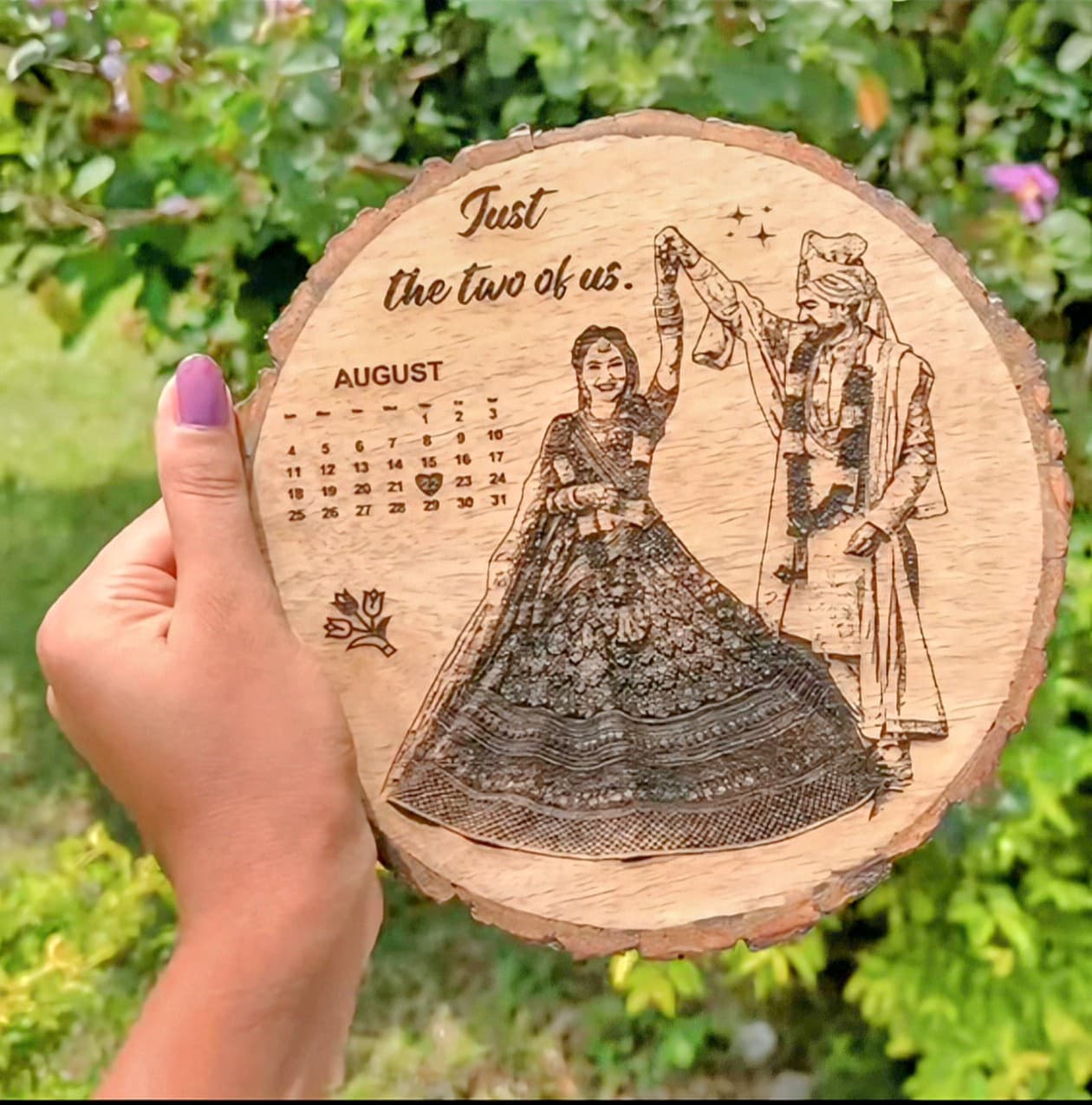 NATURAL WOOD FRAME