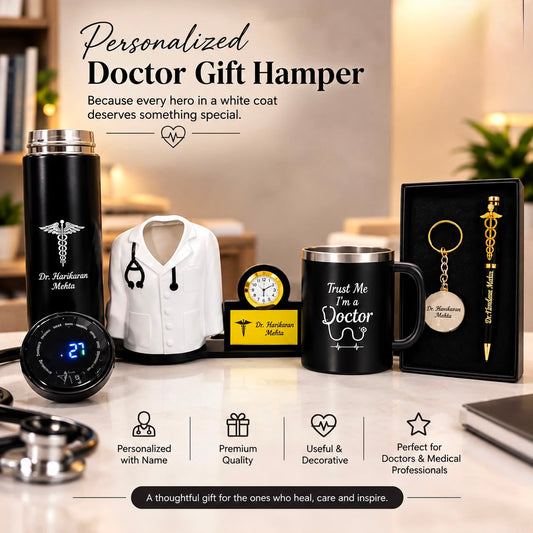 🩺 Personalized Doctor Gift Hamper 🎁