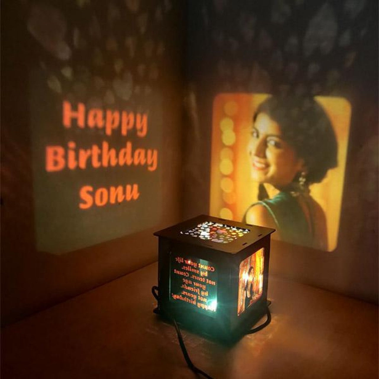 Shadow Box Rotating REVOLVING PHOTO SHADOW BOX – The Gifting Heaven