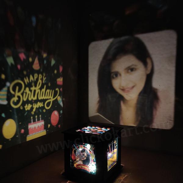 BIRTHDAY REVOLVING PHOTO SHADOW BOX – The Gifting Heaven