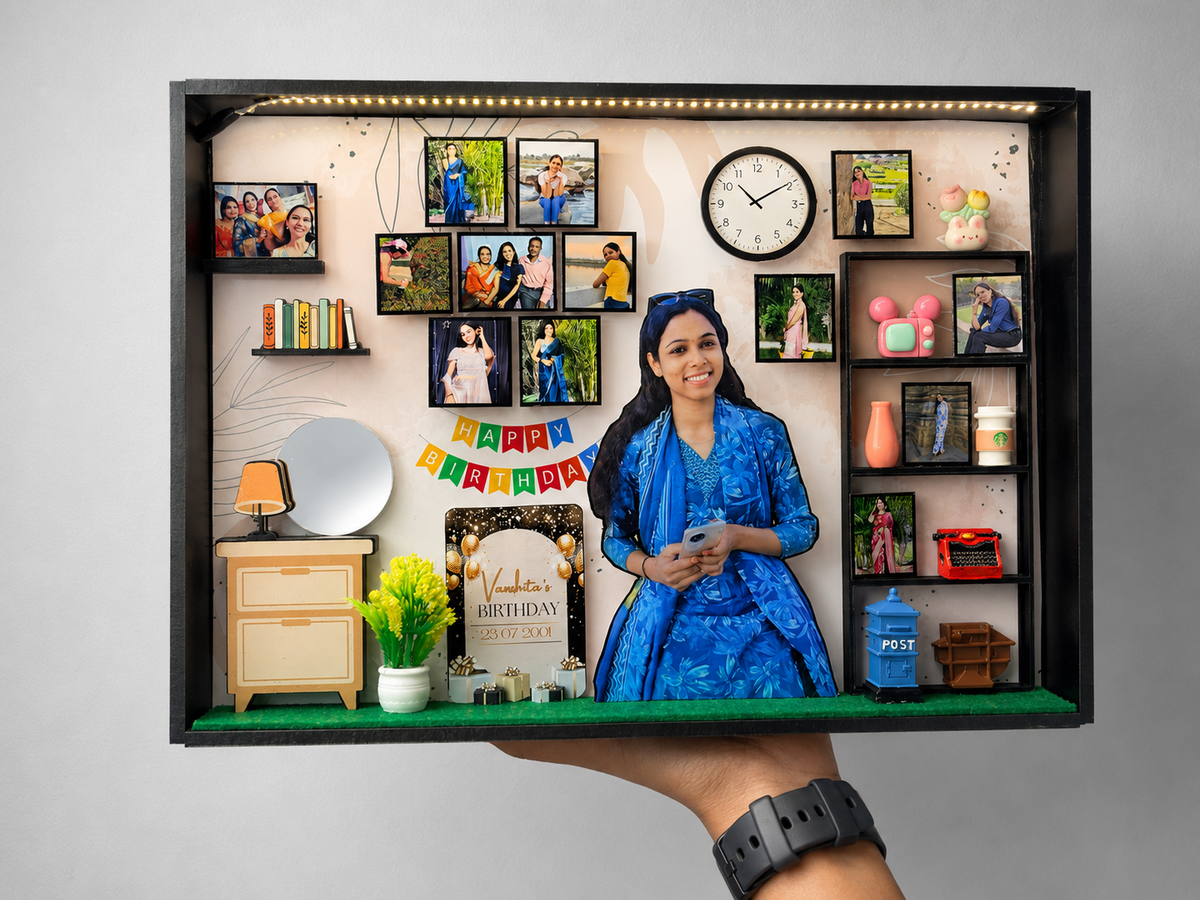 ❤️ Customized Miniature Frame – A Memory Made Forever ✨