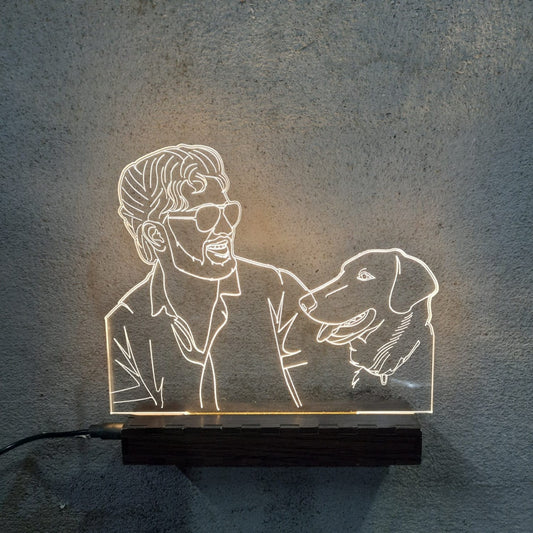 SKETCH ILLUSION LAMP