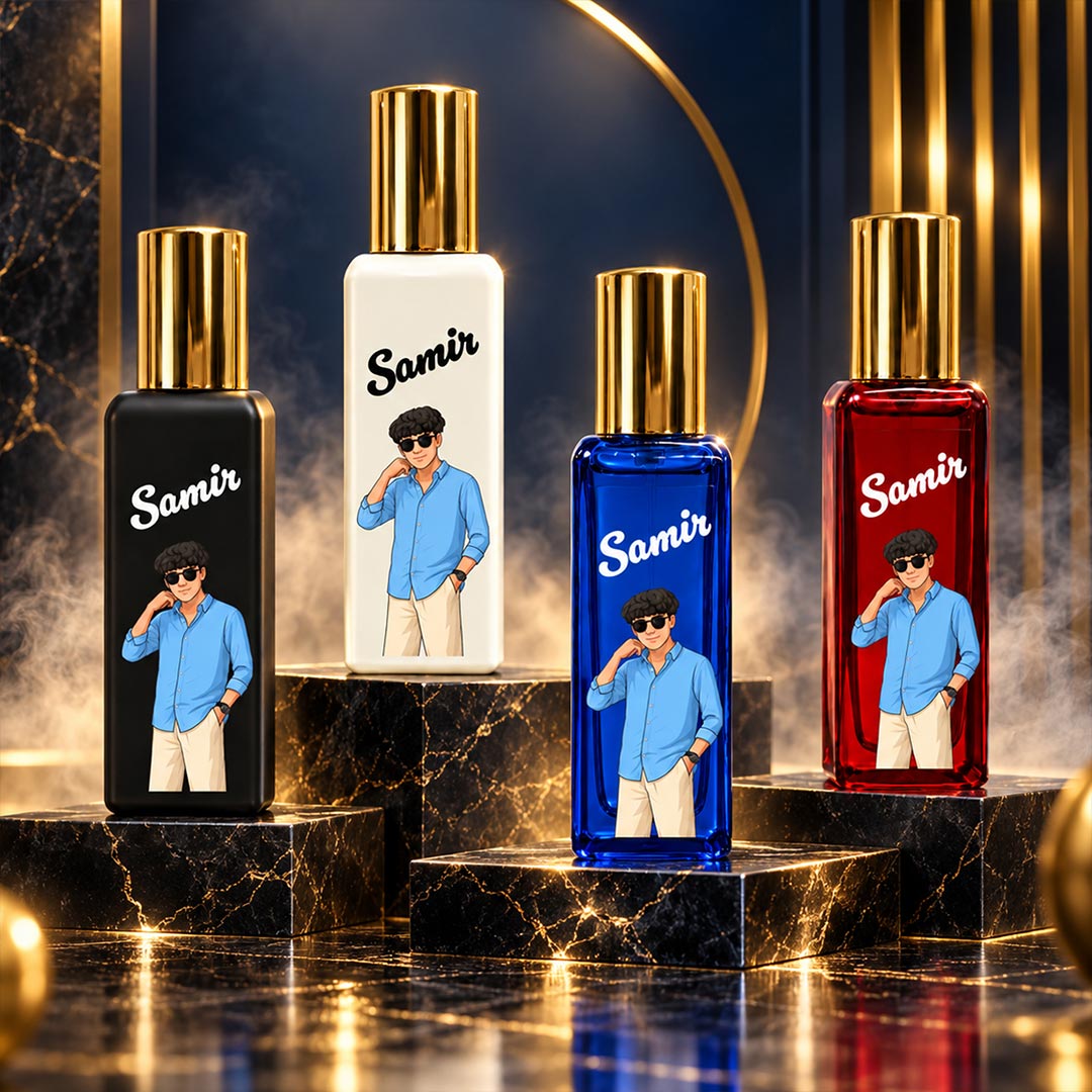 Personalized ENVY Luxury Perfume Gift Set for Men