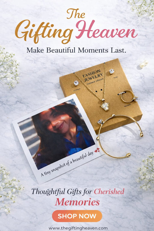 Personalized Polaroid Memory with Jewellery.