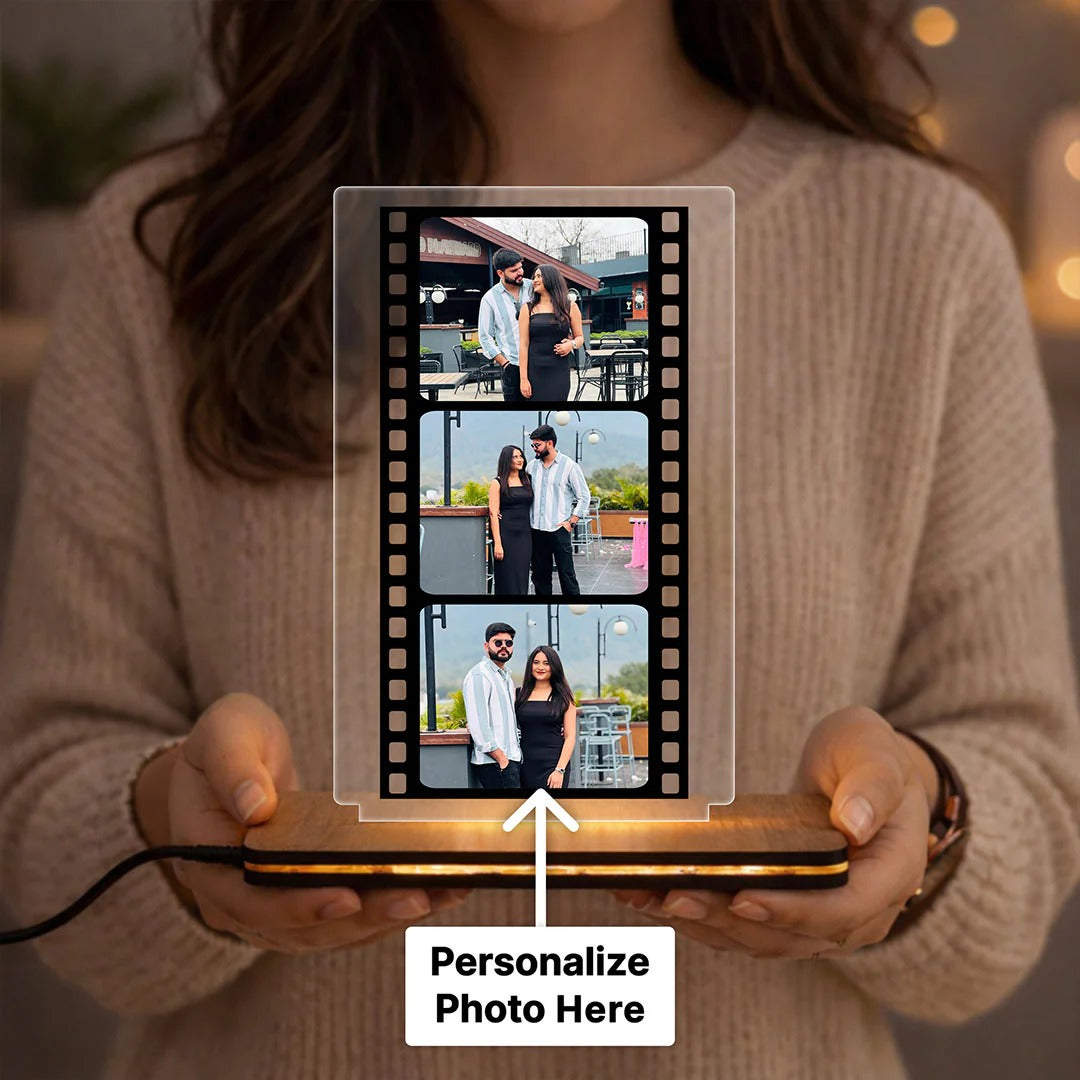 Personalized Film Strip LED Photo Frame Lamp