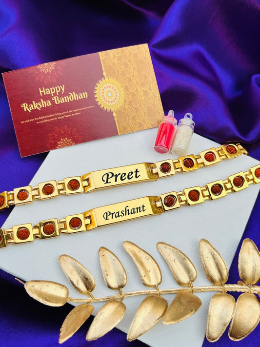 Rudraksh Rakhi Bracelet