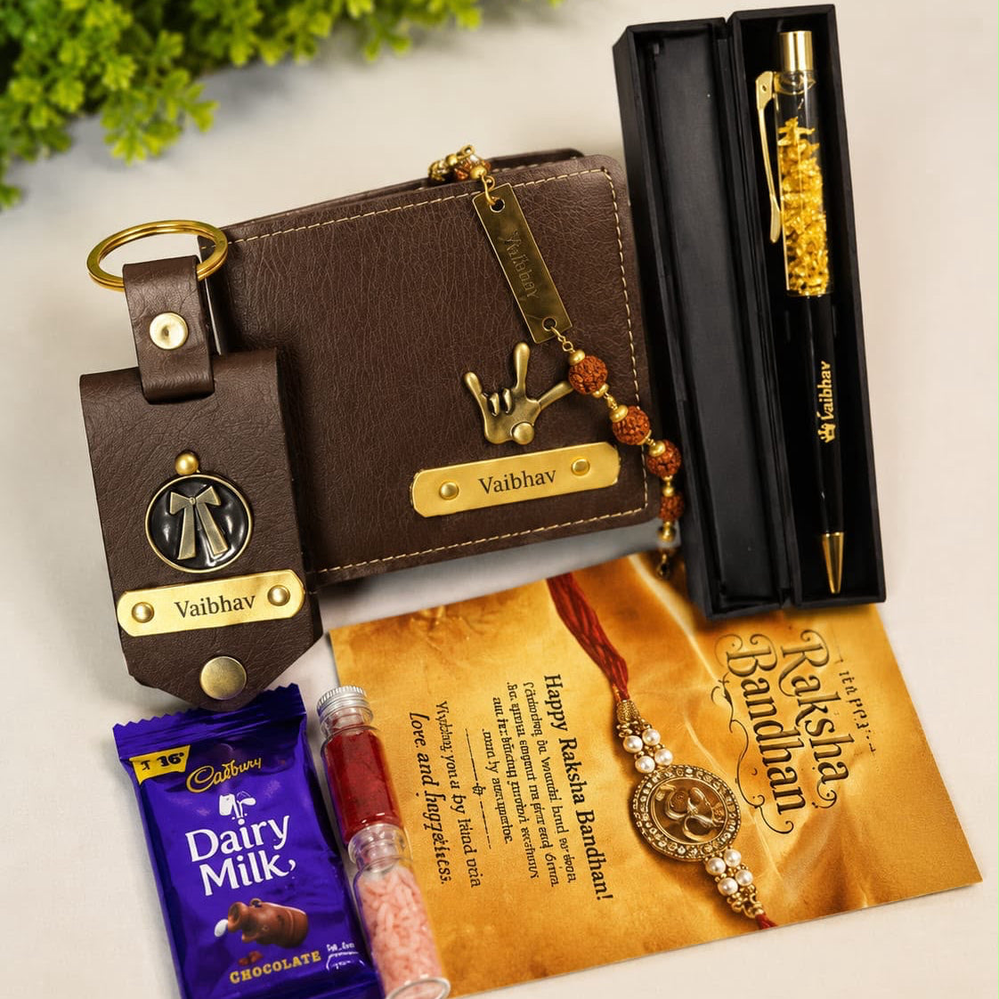 Premium personalized gift set