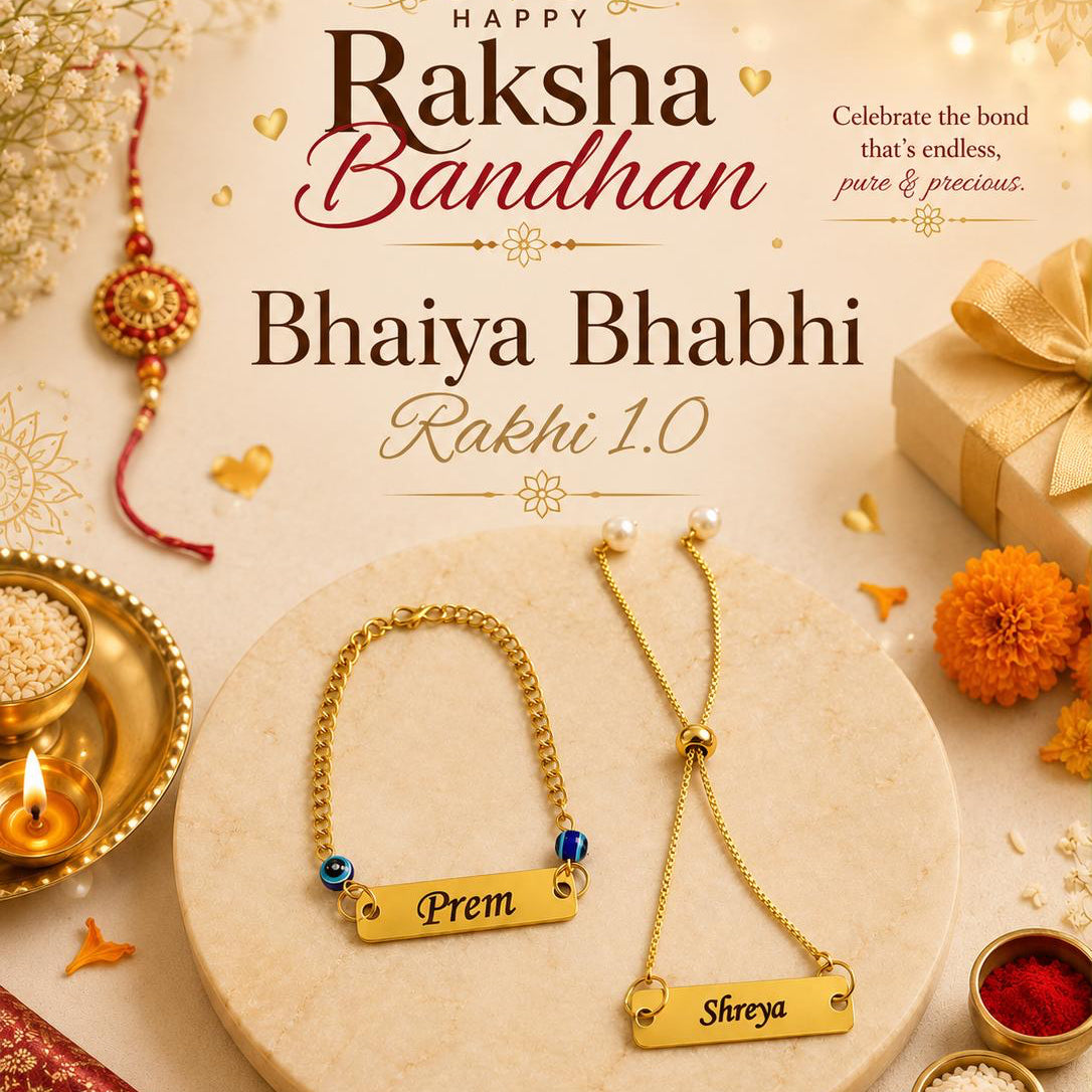 🔹Product : Bhaiya Bhabhi Rakhi