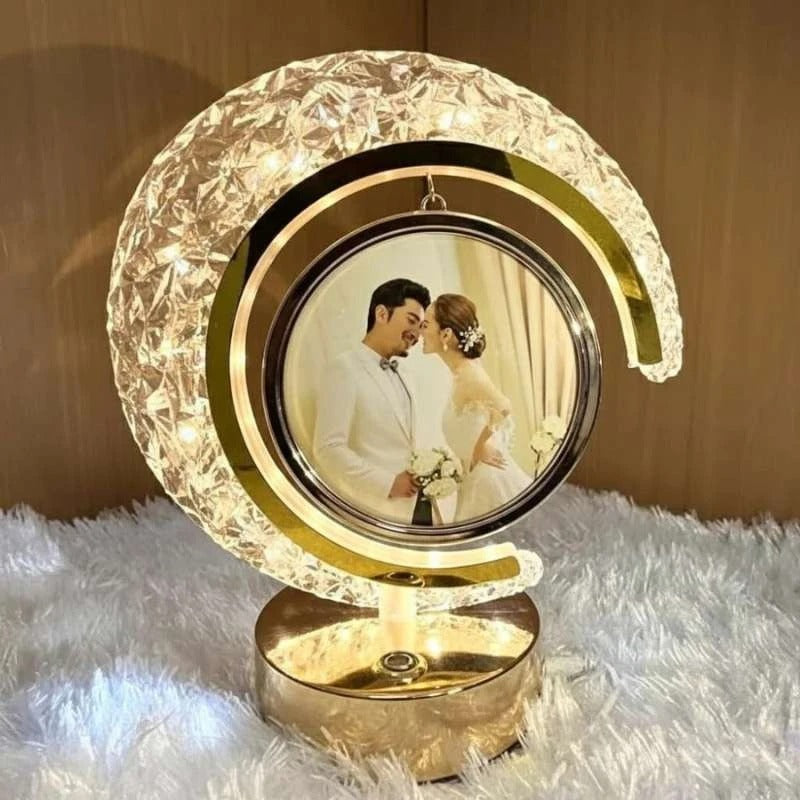 Crystal Moon Lamp ⭐