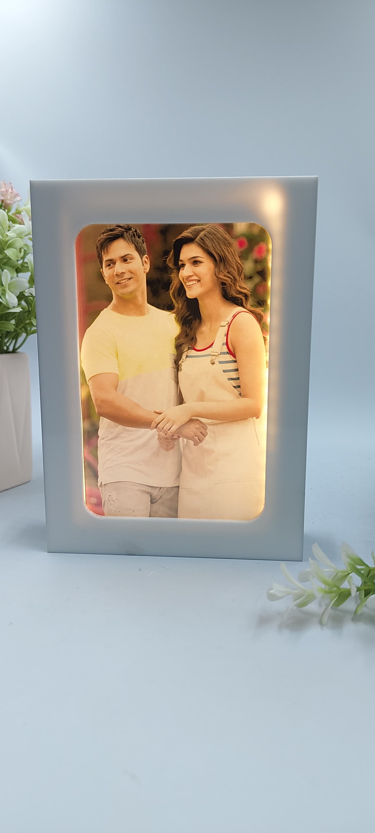 Personalized Acrylic LED Table Frame ✨