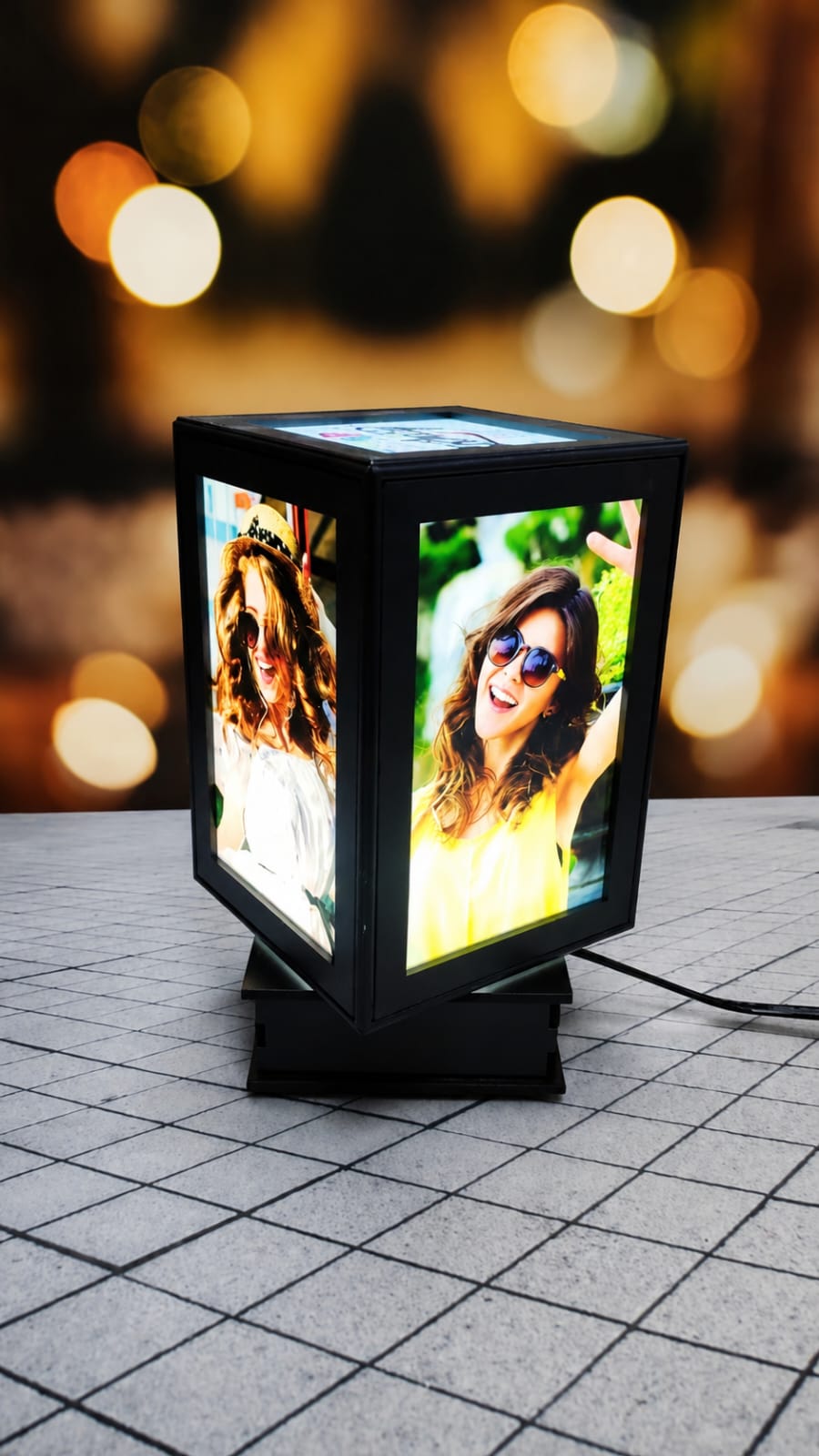 ALPHA REVOLVING PHOTO LAMP 💝