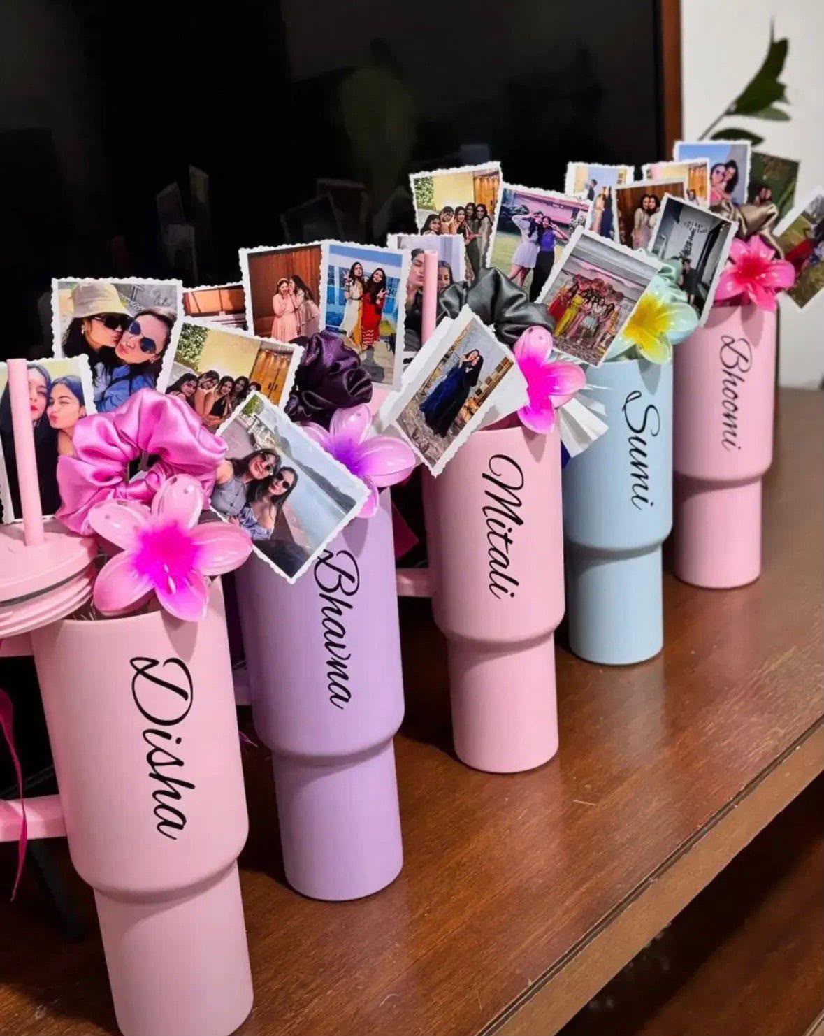 Customise cute tumbler gift for her ❤️😍