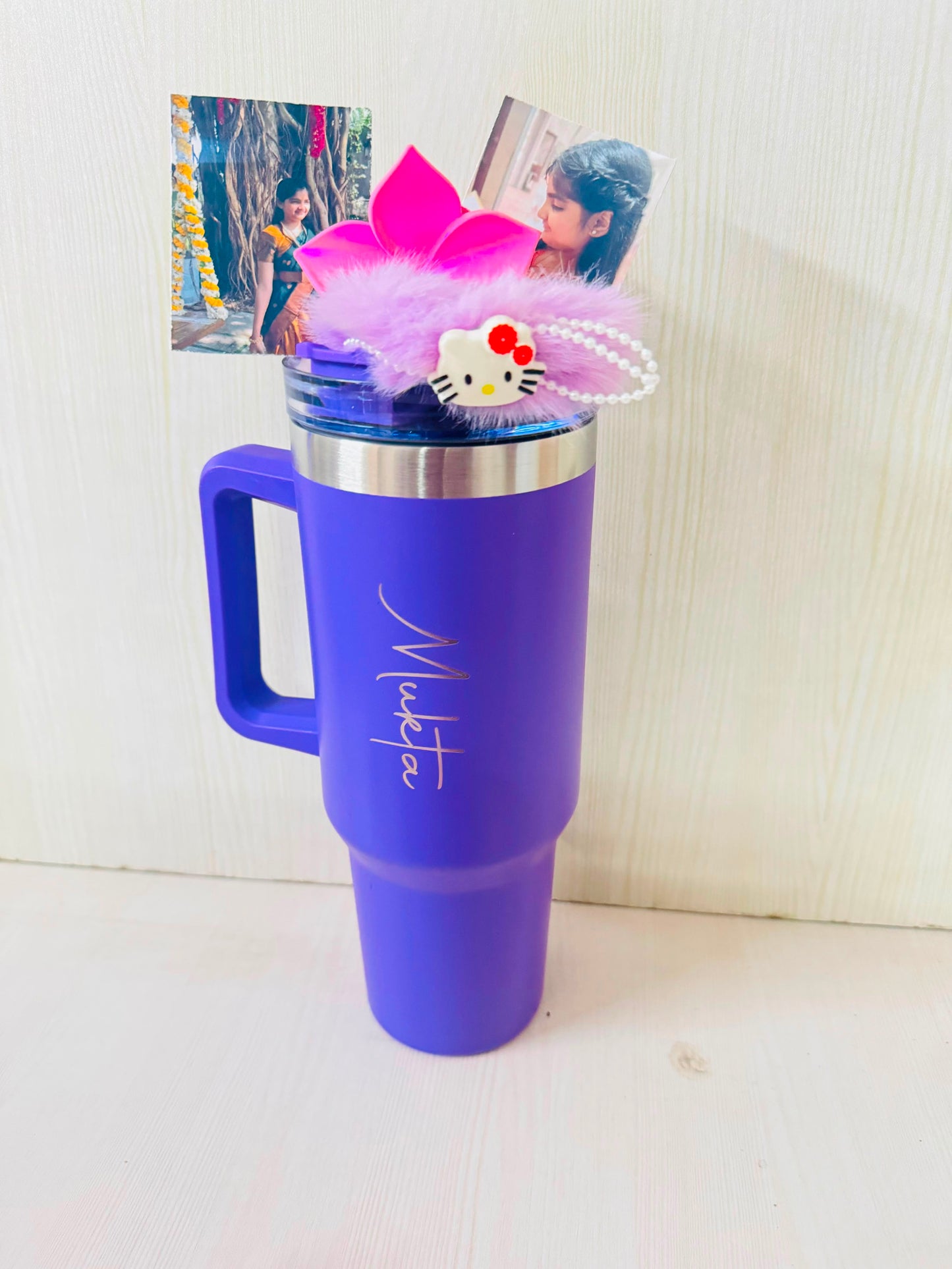 Customise cute tumbler gift for her ❤️😍