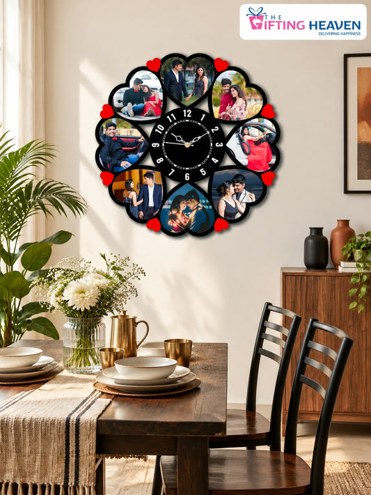 HEART WALL CLOCK